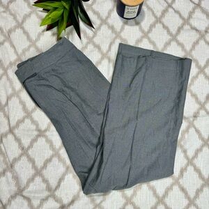 Women’s plus size gray work trousers vintage